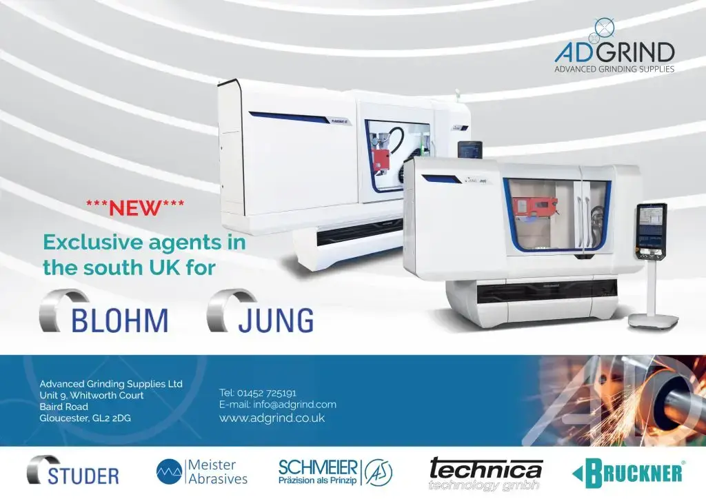 AdGrind Expands! Now Exclusive Agents for BLOHM JUNG in South UK 7 2025 Blohm Jung AdGrind New UK Agent A5
